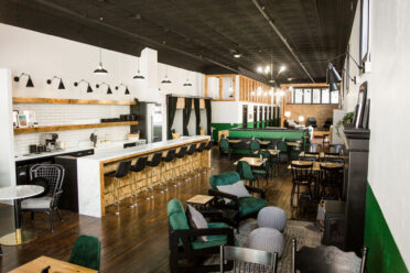 Nest:Space™ coworking space main level, designed by Shawna Meyer Design™, Interior Design and Project Management